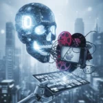 AI is killing streaming's soul with cold objectivity — AI-generated illustration