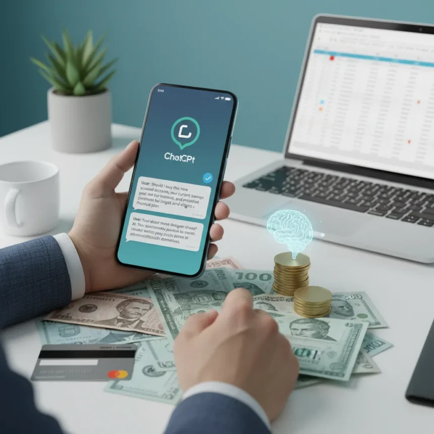 AI money-saving habits beat complex budgeting tricks — AI-generated illustration