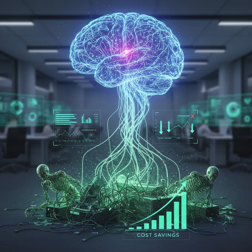 AI oversight is the antidote to zombie projects draining productivity — AI-generated illustration