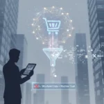 AI shopping agents are killing traditional product discovery — AI-generated illustration