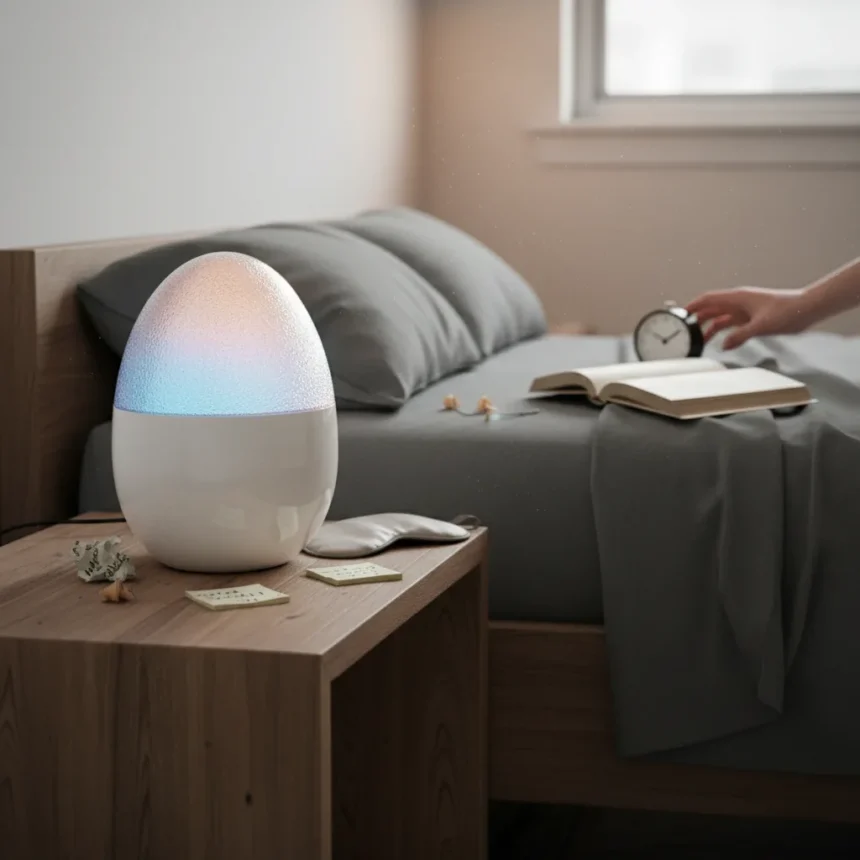 AI sleep companion egg device fails to justify premium price — AI-generated illustration