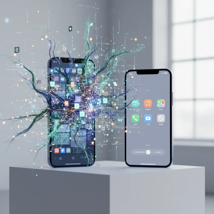 AI smartphone bloat threatens adoption—simplicity wins