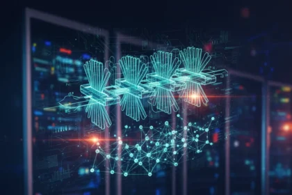 AI tool designs thermoelectric generators 10,000x faster — AI-generated illustration