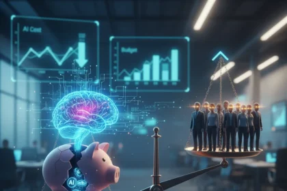 AI token costs are forcing companies to hire smarter humans — AI-generated illustration