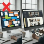 AI website builders need heavy editing to work — AI-generated illustration