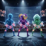 AI wrestling tutorials rival pro training, surprising accuracy — AI-generated illustration