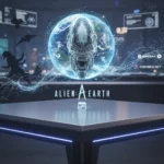 Alien franchise explodes in 2026 with Earth series and crossover hints — AI-generated illustration