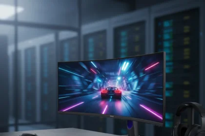 Dell Alienware QD-OLED gaming monitor hits $649 all-time low — AI-generated illustration