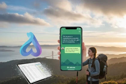 AllTrails Claude Integration Transforms Hiking from Chore to Conversation — AI-generated illustration