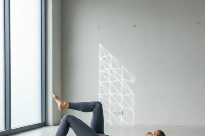 Alternating heel taps beat sit-ups for real core strength — AI-generated illustration