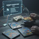 Amazon Gaming Week 2026 retro remakes sale misses the mark — AI-generated illustration
