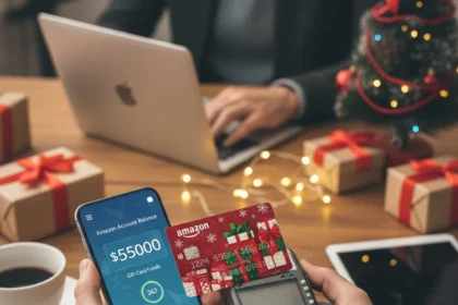 Check Your Amazon Gift Card Balance Before Holiday Spending — AI-generated illustration