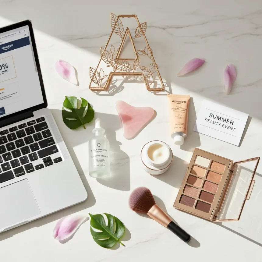 Amazon Summer Beauty Event: 40% off my must-have products — AI-generated illustration