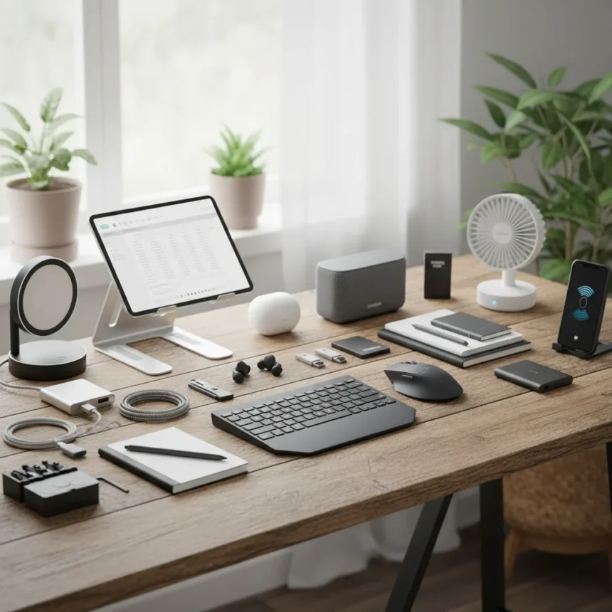 18 home office deals under £50 worth buying in Amazon Tech Week sale — AI-generated illustration