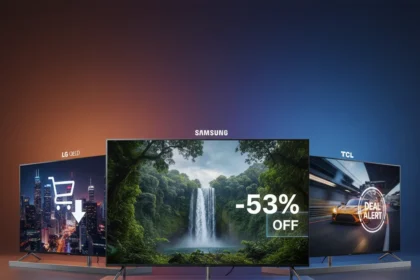 Amazon TV Deals Hit 53% Off: Samsung, LG, and TCL Worth It? — AI-generated illustration