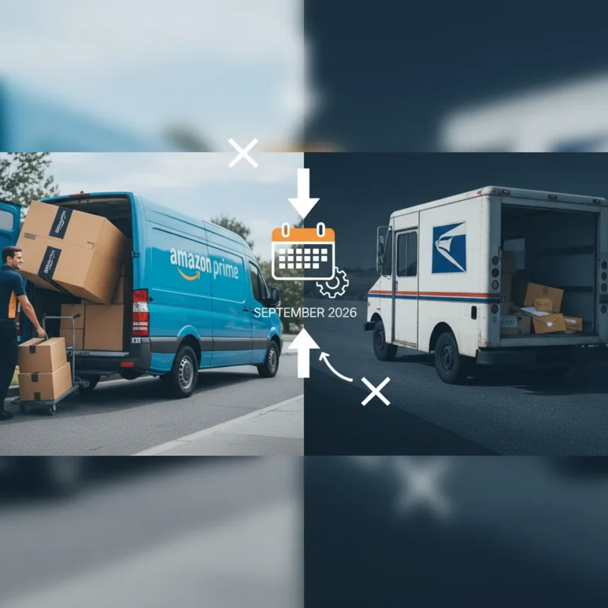 Amazon cuts USPS deliveries by 20 percent amid contract expiration