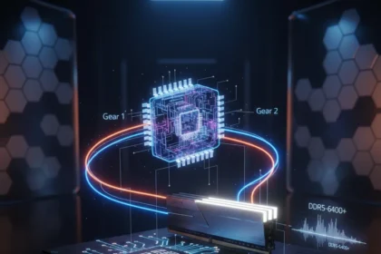 AMD gear modes explained: why they matter for high-speed memory — AI-generated illustration