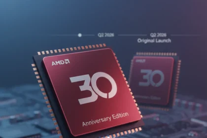 Ryzen 7 5800X3D Anniversary Edition signals AM4's final act — AI-generated illustration