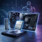 AMD Ryzen 7 9800X3D Bundle Hits $990—Gaming CPU Dominates Intel — AI-generated illustration