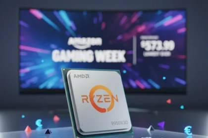 AMD Ryzen 9 9950X3D hits record low $573.99 during Amazon Gaming Week — AI-generated illustration