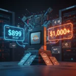 AMD Ryzen 9 9950X3D2 pricing gap widens as retailers overshoot MSRP — AI-generated illustration