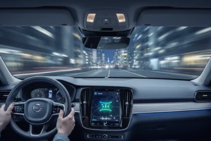 Android Automotive Gemini rollout puts Volvo ahead of the curve — AI-generated illustration