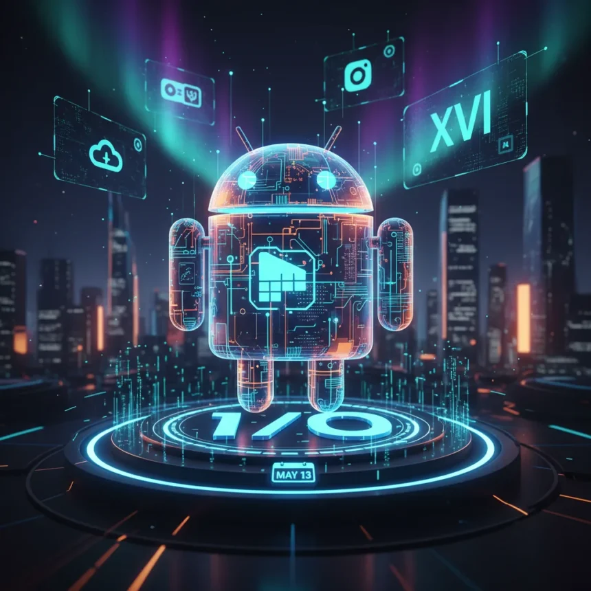 Android Show I/O Edition returns May 13 with biggest year ahead — AI-generated illustration