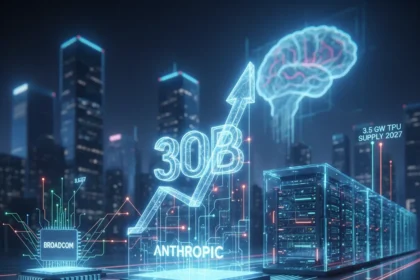 Anthropic's $30B revenue run rate signals AI compute arms race