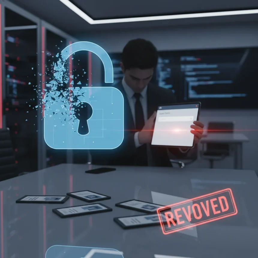 Anthropic's Claude access revocations expose weak safeguards — AI-generated illustration