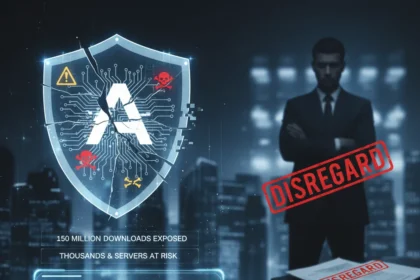 Anthropic's MCP security flaws expose 150 million downloads to takeover — AI-generated illustration