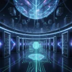 Antimatter AI network challenges cloud giants with 400,000 GPU rollout — AI-generated illustration