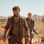 Apex survival thriller showcases Taron Egerton at his feral best — AI-generated illustration