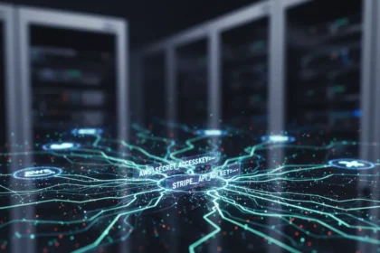 API credentials exposed on web reach thousands across major platforms — AI-generated illustration