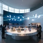 Apple's 50-year design legacy reshapes how billions compute — AI-generated illustration