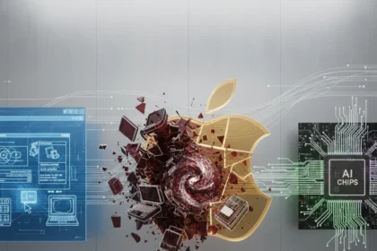 Apple's 50-year reign shaped computing—but not without costly missteps — AI-generated illustration