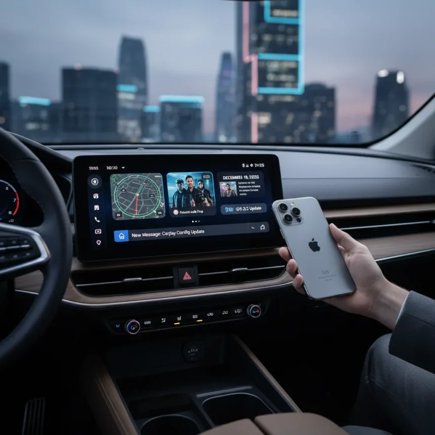 Apple CarPlay gets three-widget upgrade ahead of Android Auto — AI-generated illustration
