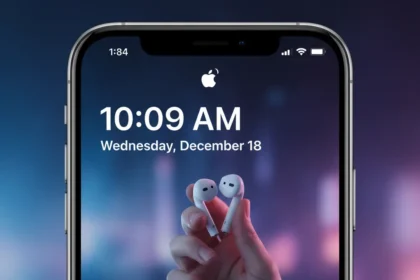 Apple's Lock Screen volume bar returns, but only for some — AI-generated illustration