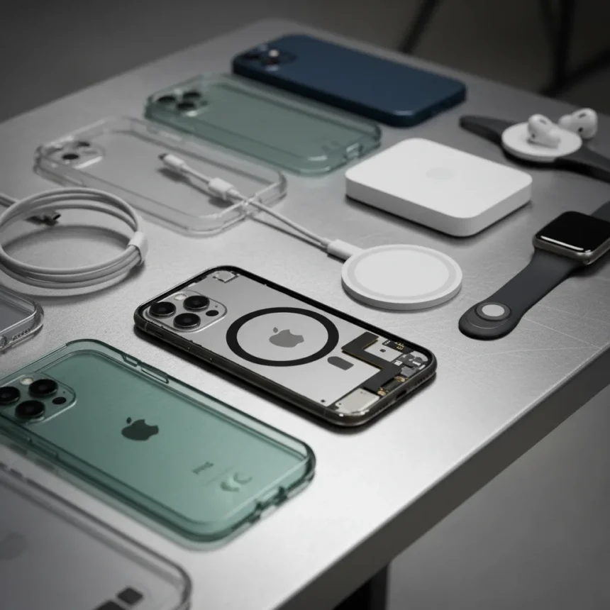 Apple Might Kill MagSafe to Push Accessory Sales — AI-generated illustration