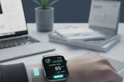 Apple Watch blood sugar monitoring finally edges closer to reality — AI-generated illustration
