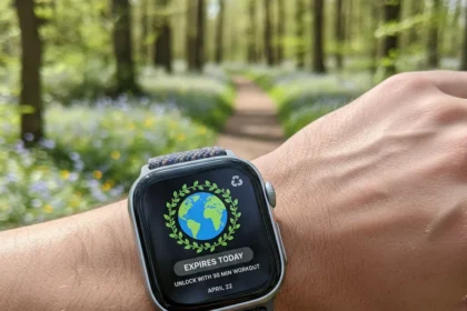 Apple Watch Earth Day 2026 badge expires today—here's how to earn it — AI-generated illustration