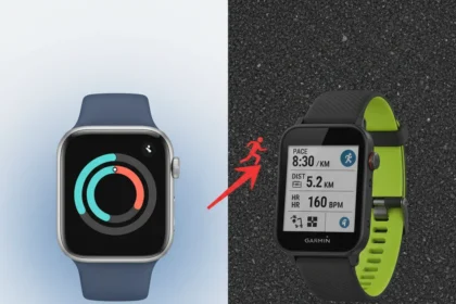 Apple Watch SE 3 vs Garmin Forerunner 165: Athletes Win With Garmin — AI-generated illustration