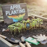 April tomato planting timing depends on your climate zone — AI-generated illustration