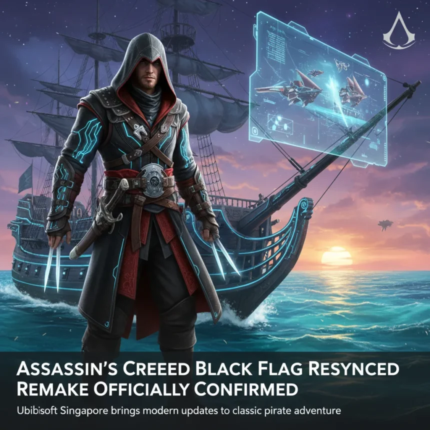 Assassin's Creed Black Flag Resynced Remake Officially Confirmed — AI-generated illustration