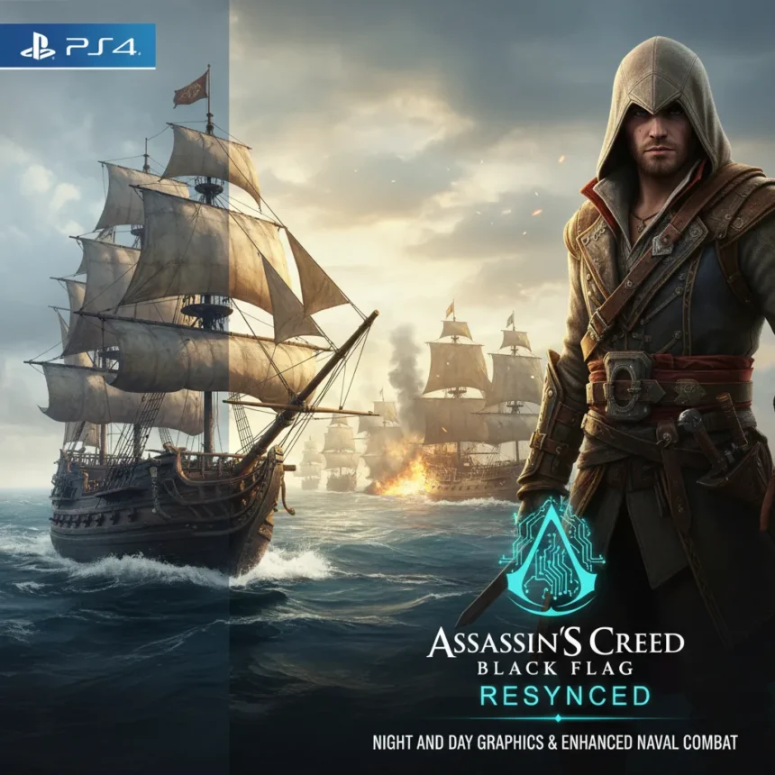 Assassin's Creed Black Flag Resynced Transforms Pirate Adventure — AI-generated illustration