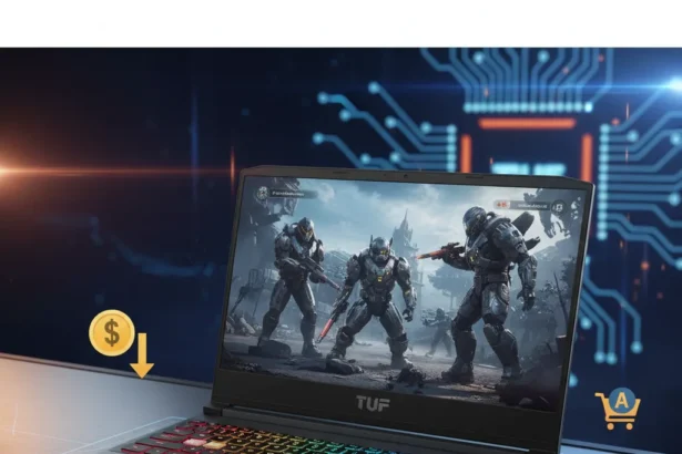 Asus TUF F16 RTX 4050 Gaming Laptop Drops Below $1,000 — AI-generated illustration