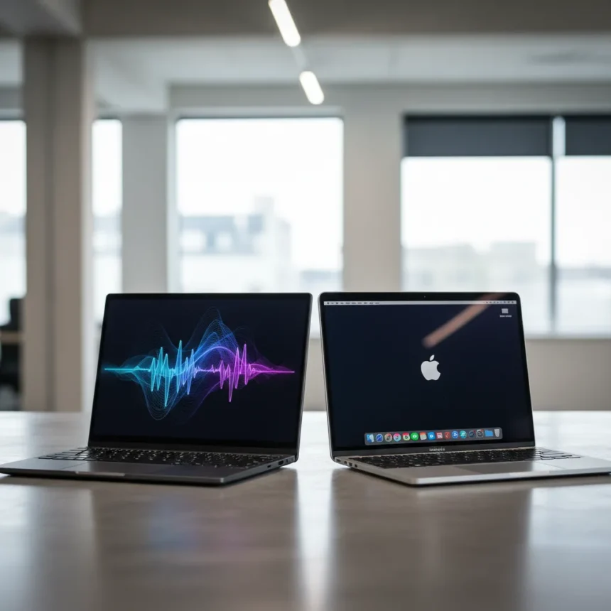 ASUS Zenbook A16 Dethrones MacBook Air as best lightweight — AI-generated illustration