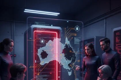 Claude Mythos vulnerability trials expose Australia's AI security gap — AI-generated illustration