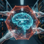 Autonomous AI in cybersecurity demands human control boundaries — AI-generated illustration