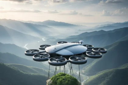 Autonomous 2-ton VTOL drone hauls tea leaves 75 miles without a pilot