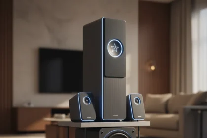Award-winning speaker system drops $200 in rare sale — AI-generated illustration